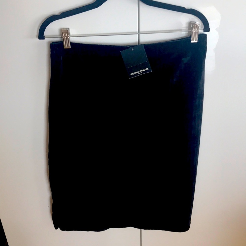 New with tags Sonia Rykiel velour skirt